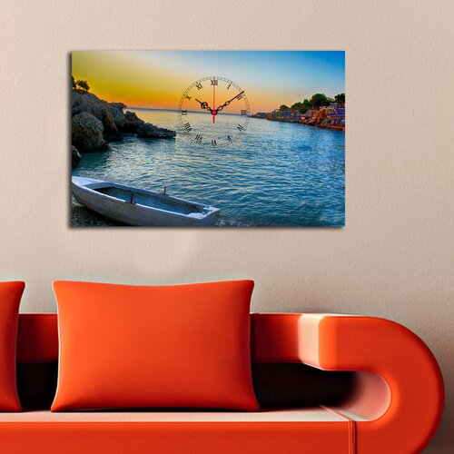 Opviq zidni sat 45x70cm Šareni Slike