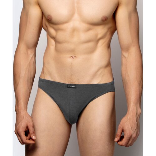 Atlantic 2-PACK Men&amp;#039;s Briefs graphite/graphite Slike