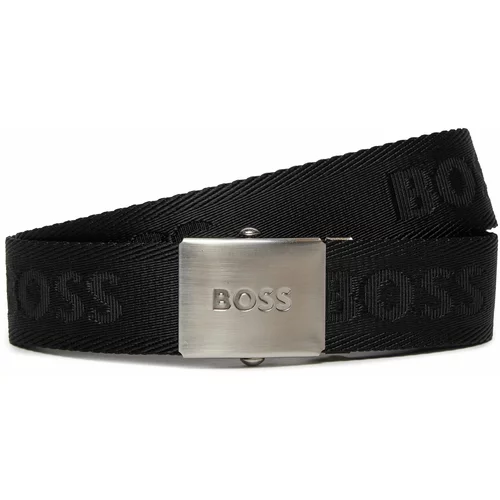 Boss Moški pas Icon Ro J Sz35 50481646 Black 001