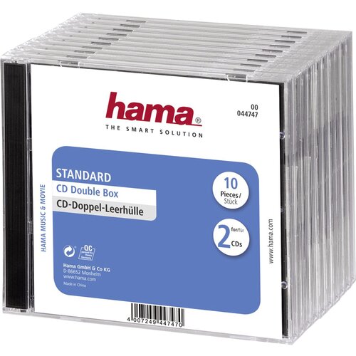 Hama CD Double Box 10pcs Jewel-Case 44747 Cijene