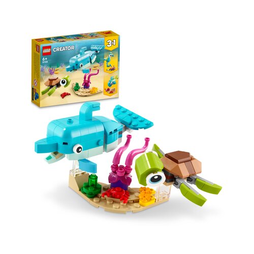 Lego creator dolphin and turtle ( LE31128 ) Cene