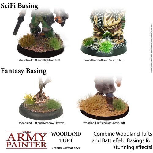 The Army Painter Woodland Tuft - 1 set. Slike