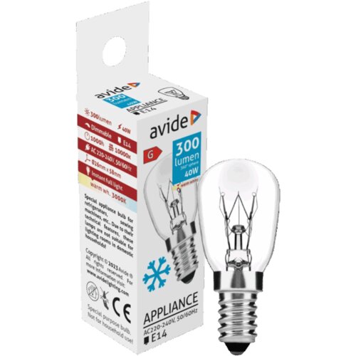 Avide Sijalica za frižider, LED 40W, E14, 3000K &amp;ndash; Cooling Bulb 40W E14 Slike
