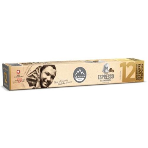 La_Natura_Lifestyle La Natura Lifestyle ALU Kafa Espresso 10 kapsula Bag ND DACH Cene