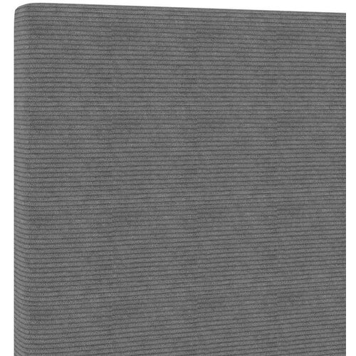  LED glava kreveta S LED lampica Svijetlo siva 180 cm Poliester Slike