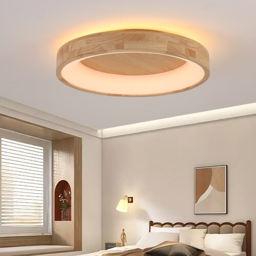  Brilagi-LED plafonsko svetlo FALCON WOOD LED/40W/230V 3000/4000/6000K 60 cm drvo Slike