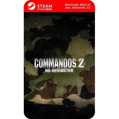  Commandos 2 HD Remaster - Steam koda brez &amp;scaron;katlice (WINDOWS PC | STEAM DECK) Slike