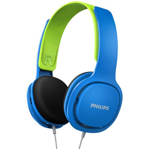 Philips SHK2000BL dječije sl žične slušalice, boja plava sa ograničenjem glasnoće do 85dB Cijene