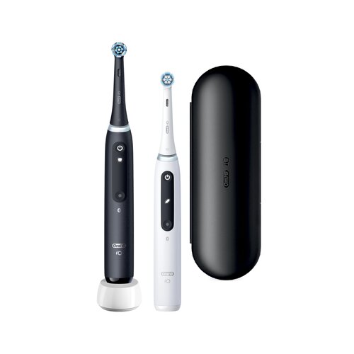 Oral-b Dvojno pakiranje Električna Zobna Ščetka Oral B iO5 Bela in črna Cene