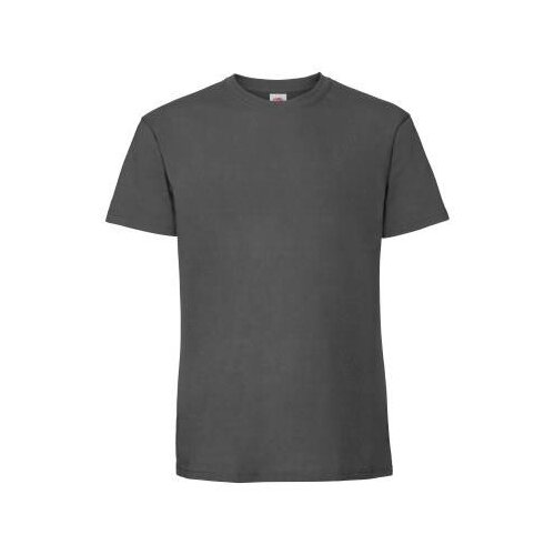 Fruit Of The Loom Grafitowa koszulka męska Iconic 195 Ringspun Premium Cene