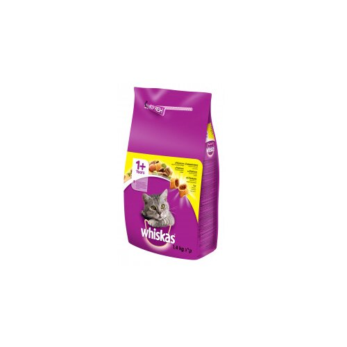 Whiskas hrana za mačku, briketi, piletina 1.4kg ARCH Slike