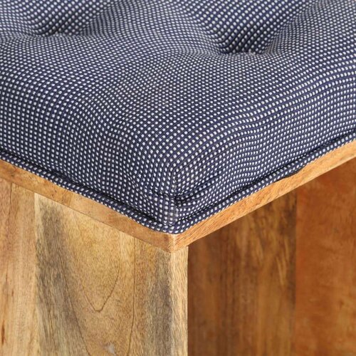 VidaXL klupa za hodnik 100 x 35 x 47 cm od masivnog drva manga Slike