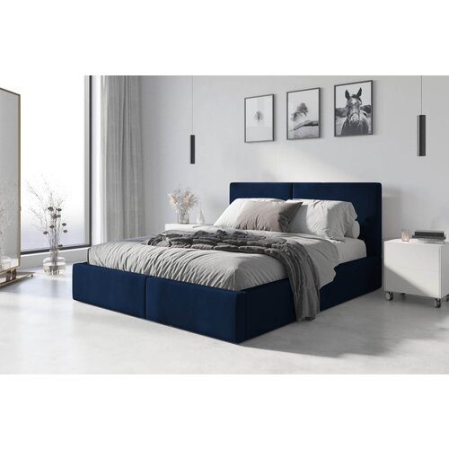 BestBed POSTELJA HILTON 160X200 CM-Modra Cene