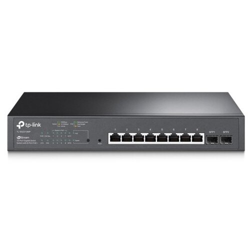 Tp-link JetStream TL-SG2210MP 10-port 8x Gigabit PoE+ RJ45 2x Gigabit SFP Smart mrežno stikalo switch Cene