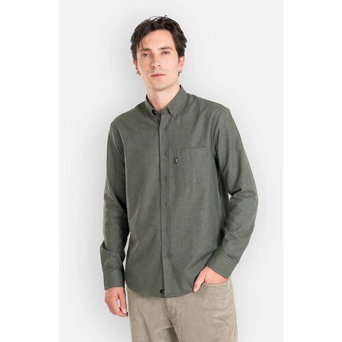 Reell Nordic Shirt dark olive Slike