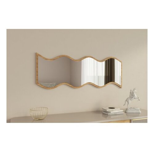 Hanah home ogledalo safi white natural Slike