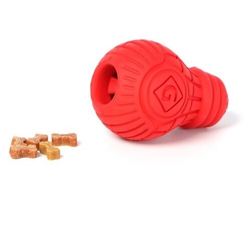 GiGwi toys Igračka za pse - Sijalica od gume M Crvena Slike