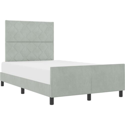 VidaXL Krevetna Okvir Svjetlosiva 120x200 cm Bar&amp;scaron;un Slike