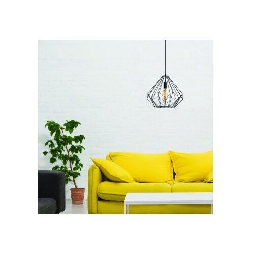 Opviq Vislica DIAMOND 73, crna, metal, promjer 37 cm, visina 129 cm, podesiva visina, E27 40 W, Diamond - 703-S Cijene