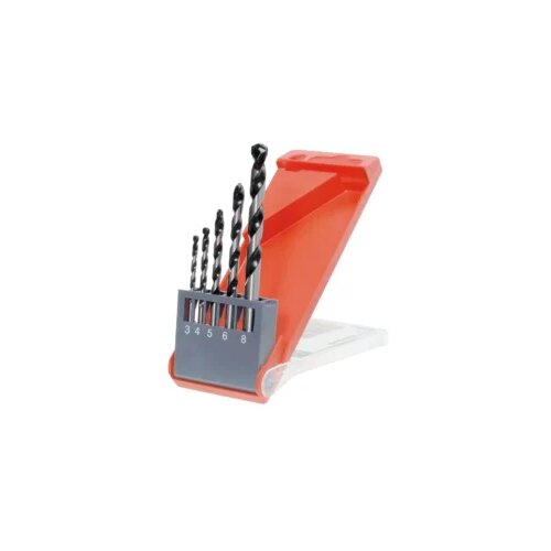 KWB 5-dijelni set borera za kamen i beton 3-8 mm 49044300 Slike