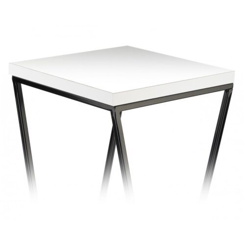  Stalak za cveće LOFT 40x24 cm crna/bela Slike