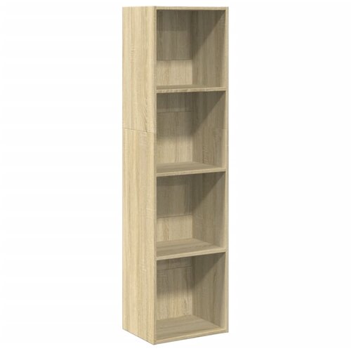 Maison Chic Knjižna omara - Knjižni regal sonoma hrast 40x30x152 cm inženirski les, (21725941) Slike
