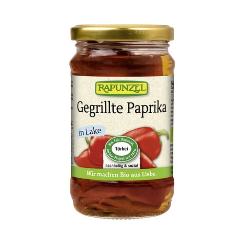 Rapunzel Bio rdeča paprika, pečena na žaru, vložena v slanici Cene