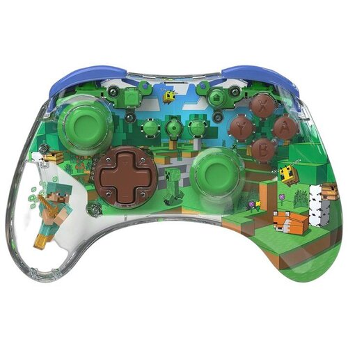 Pdp Gamepad Realmz Wireless Minecraft Forest Switch Green Cene