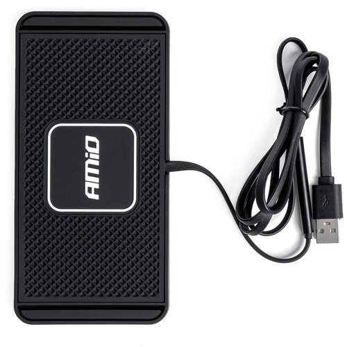 Amio podloga za telefon z brezžičnim polnilcem 15W usb Cene