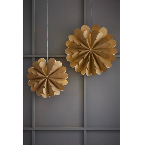 Marksl&amp;ouml;jd 705949 - Božićna dekoracija MARAVILLA 1xE14/25W/230V prečnik 60 cm zlatna Slike