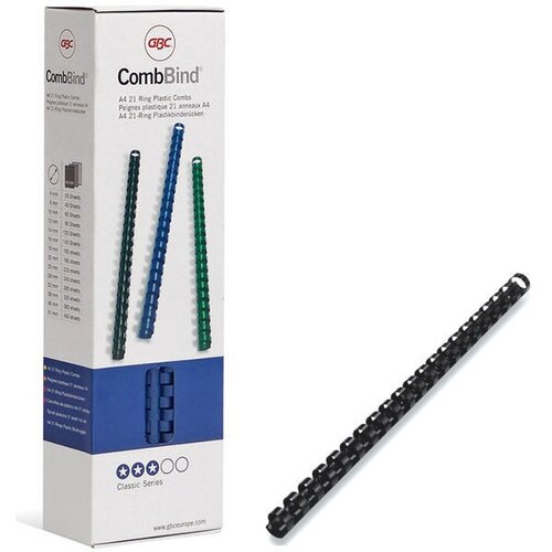  Špirala pvc 25mm črna gbc do 220l 4028182 GBC-POTROŠNI Cene