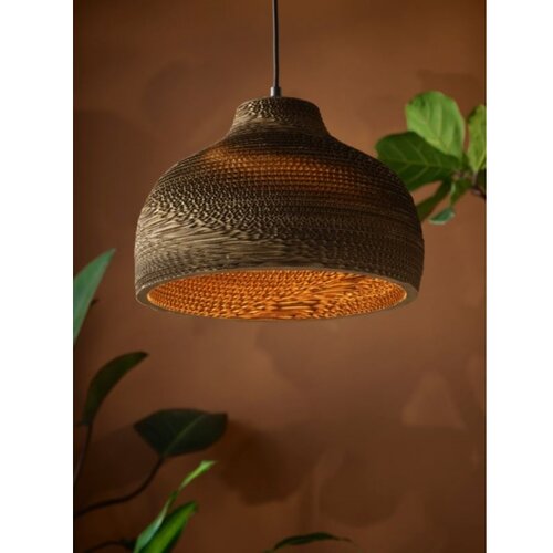 Ledvance luster na sajli decor cardboard 1xE27/15W/230V prečnik 36 cm Slike