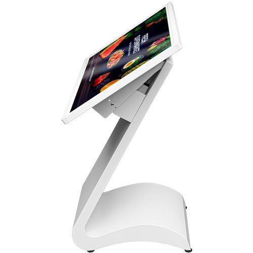 PRESTIGIO SOLUTIONS IDS Indoor Totem Tilted 43 inches, 4K (3840x2160), Android 11: RK3399B/4GB/64GB, IR10TP, Power Plug EU. PSTI43A1S1 Slike