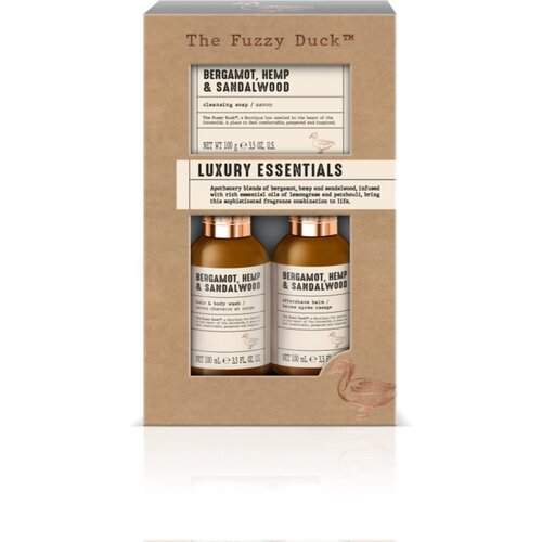 Baylis & Harding The Fuzzy Duck Bergamot, Hemp & Sandalwood darilni set (za telo) za moške Cene