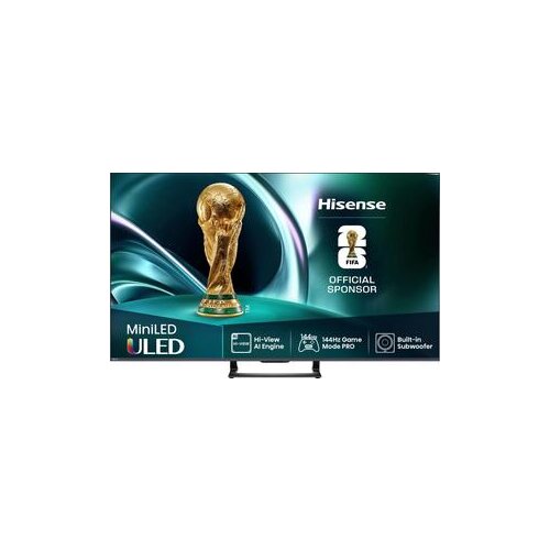 Hisense ULED TV 75" 75U7Q, 4K Ultra HD, Smart TV, VIDAA OS, Mini-LED, VRR 144Hz, Hi-View AI Engine, QLED Colour, Dolby Vision Atmos Cene