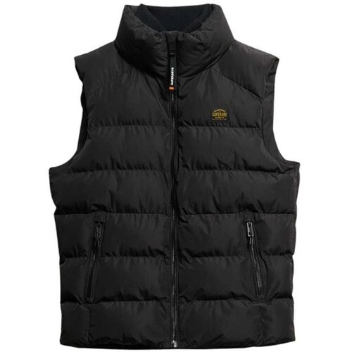 Superdry crni mu&amp;scaron;ki prsluk Slike