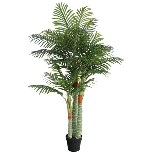  Umjetna palma s 3 debla zelena 180 cm PP Cene