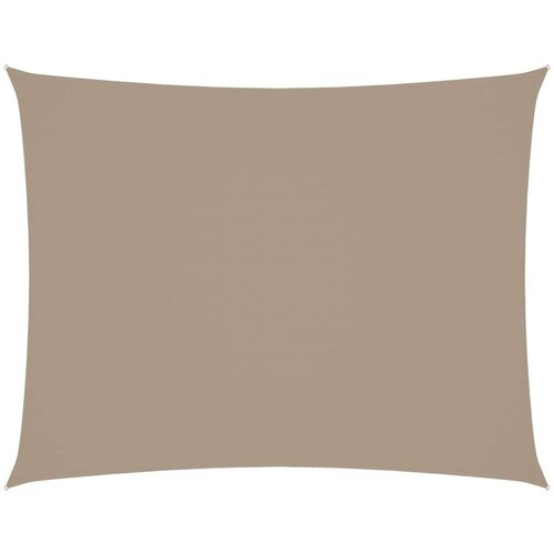 vidaXL Senčno jadro oksford blago pravokotno 2x3,5 m taupe Cene
