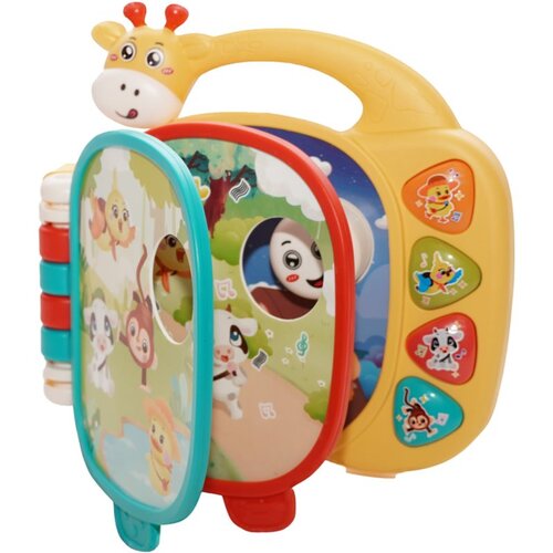 Bo Jungle Musical Giraffe Booklet glazbena igračka 12m+ 1 kom Slike