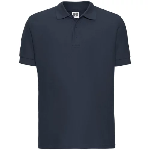 RUSSELL Men's navy blue cotton polo shirt Ultimate