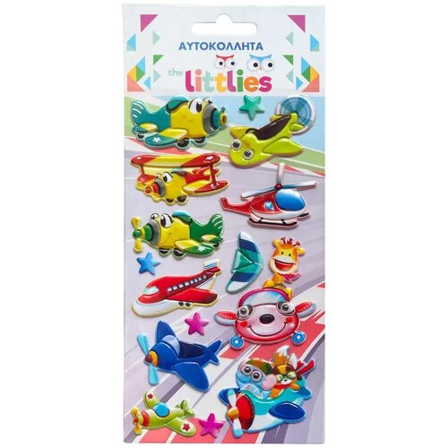 Luna The Littlies: Leteći 3D pufasti set naljepnica 10x22cm Cijene