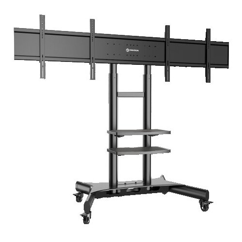 ONKRON Dual Screen VESA Panel Accessory for TS1881 Mobile TV Stand up to 90.9 kg, Black ( ADV1881-B ) Slike