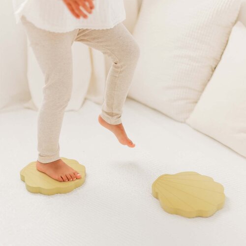 Moes&amp;reg; ravni oblici za igru stepping shells sand yellow Slike