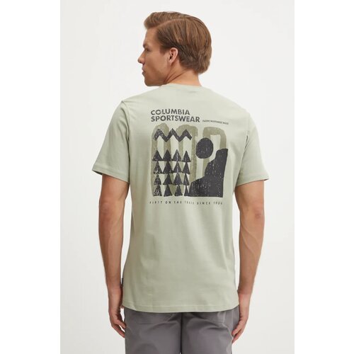 Columbia Majica Explorers Canyon™ Back SS Tee Safari/ Explore Outdoors S Cene