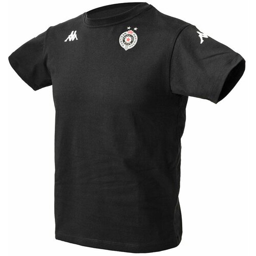 Kappa Majica za dečake Amepar Partizan, Crna Slike