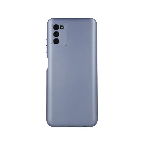 Onasi silikonski ovitek metalik za samsung galaxy A13 lte A135 - moder Slike