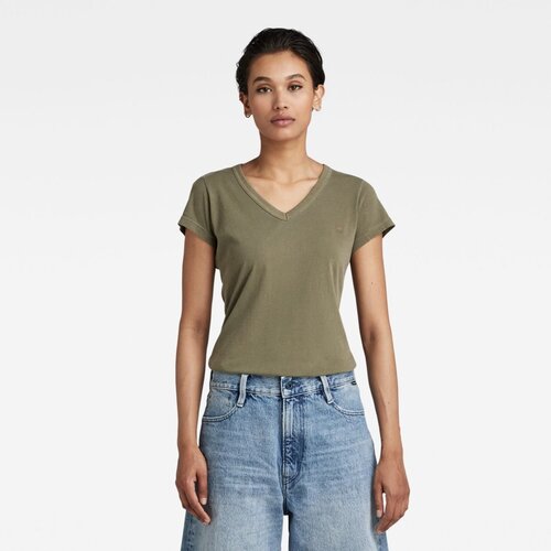G-star T-shirt - Eyben slim v t wmn s\s green Cene