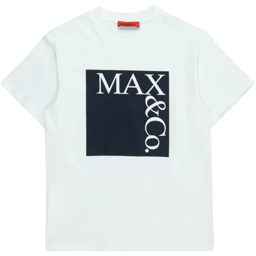 Max&co. Majica mornarsko plava / bijela