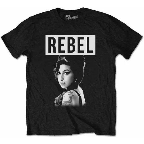Amy Winehouse Košulja Rebel M Crna