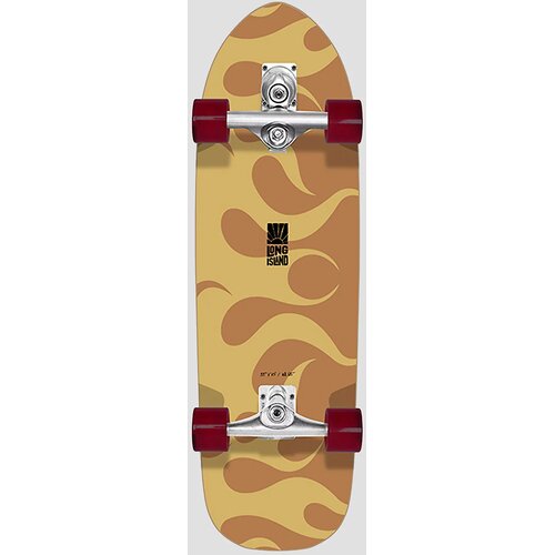 Long Island Longboards Flaming 32"X9.6"X16.5" Surfskate uni Cene
